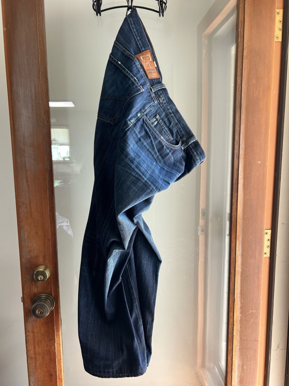 Citizens Of Humanity Men's Dark Blue Relaxed Jeans